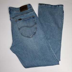 Lee Men's Legendary Regular Fit Straight Leg Jeans Light Wash 34x30